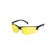 ASG Yellow lens protective glasses w. adjustable temples (17005)